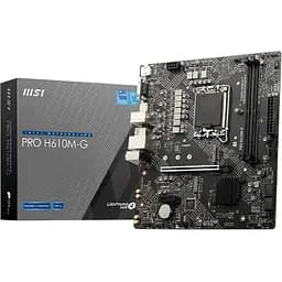Материнська плата MSI Pro H610M-G Socket 1700 - мініатюра 2