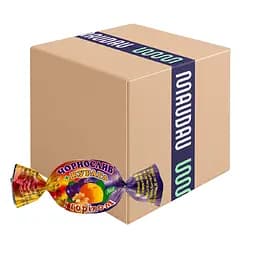 Цукерки Аметист Плюс Чорнослив + курага з волоським горіхом в глазурі 1 кг  