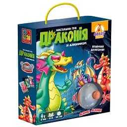 Гра настільна Vladi Toys зі дзвоником. Драконія VT8010-12 Різнокольоровий shop (4820234764884)