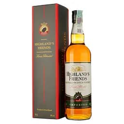 Виски Fauconnier Highland’s Friends 40% 0.7 л в подарочной упаковке