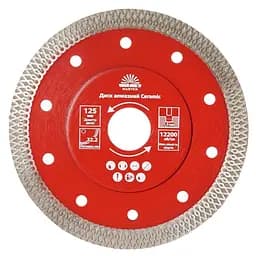 Диск алмазный Vitals Master Ceramic 125х1.4х22.2х10 мм (168108)