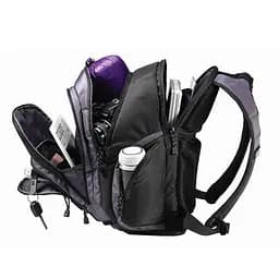 Рюкзак для ноутбука 16 Sumdex PON-395GY, Black/Grey, поліестер, 27.3 x 26.7 x 3.8 см - мініатюра 5