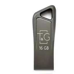 Флеш накопитель USB 16Gb T&G Metal TG114 серебристый USB 2.0 (TG114-16G)