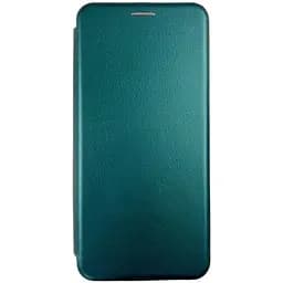 Чехол книга Xiaomi Redmi Note 11 4G эко-кожа Premium Case для смартфона Бирюзовый