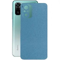 Захисна плівка StatusSKIN для Xiaomi Redmi Note 10 2021 Корпус Вініл Блакитна глянець