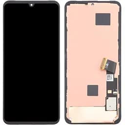 Дисплей Google Pixel 8 чорний, OLED Small LCD, з рамкою