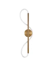 Бра, настінний світильник Goldlux 327994 Emma Led 1x19W 4000K 2230Lm IP20 Золотий