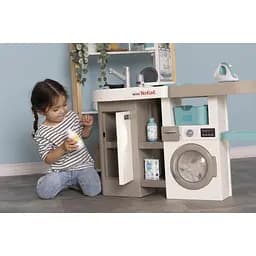 Ігровий набір Smoby Інтерактивний набір 2 в 1 Тефаль Кухня + Пральня (311050) - мініатюра 4
