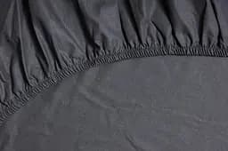 Простирадло на резинці Moon&Star Sweat Gray Бязь Gold Люкс 140х200х20 см - мініатюра 2
