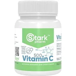 Вітаміни Stark Pharm Stark Vitamin-C 500 мг 100 пігулок