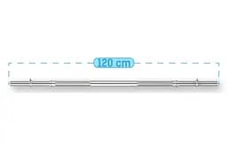 Гриф гвинтовий прямий Thunder 120/25 (SG-SC-120/25) - мініатюра 5