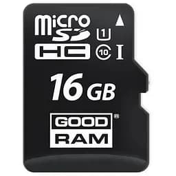 Карта пам'яті Goodram 16GB microSDHC Class 10 (M1AA-0160R12) - мініатюра 2