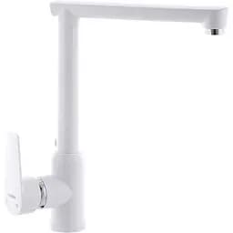 Смеситель для кухни PlAmix Mario-017 без подводки White PM0557)