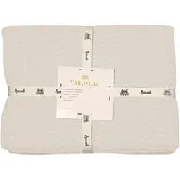 Рушник Ярослав 3Д 50 x 90 см молочний 