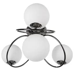 Люстра Brille молекула стельова в спальню E27 60W BK (BL-320S/4) - мініатюра 2