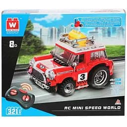 Машинка-конструктор на дистанционном управлении Wise Block Ретро авто мини 321 деталь (EU389104)