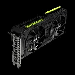 Відеокарта GeForce RTX 3060 Ti 8GB Palit Dual (NE6306T019P2-190AD) Б/В - мініатюра 2