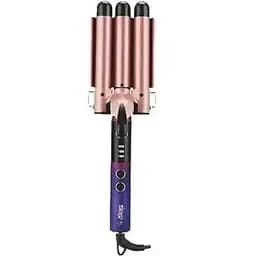 Плойка DSP XPRO DS-20247 на три волны 45 Вт Рожевий