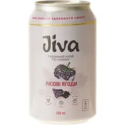 Напій соковий Jiva Лісові ягоди з соком лісових ягід з підсолоджувачем 330 мл - мініатюра 2