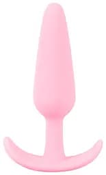 Анальна пробка Cuties Mini Butt Plug 8.4 см (рожевий)