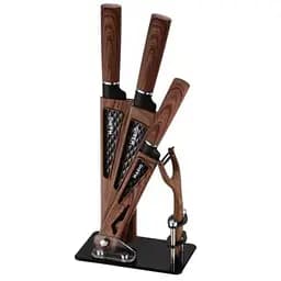 Набір ножів кухонних Magio MG-1095 в підставці 4 шт. (1095МG)