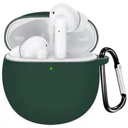 Чохол-накладка DK Silicone Candy Friendly з карабіном для Realme Buds Air 2 (011383) (green)