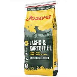 Сухий беззерновий корм Josera Lachs Kartoffel для дорослих собак з лососем і картоплею 15 кг