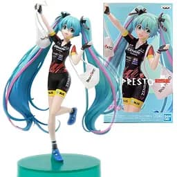 Фигурка Banpresto Мику Хацунэ в велоформе Hatsune Miku Team Ukyo 17.0 см WST VC 27.137
