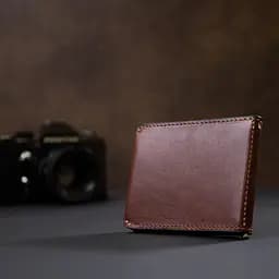Чоловічий шкіряний зажим для грошей GRANDE PELLE 10х8х1 см acs0018635 - мініатюра 7