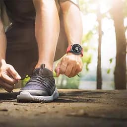 Силіконовий ремінець на смарт годинник Garmin 47 mm, Silicone, coral red, зі зручною застібкою, на фітнес браслет, ArmorStandart (ARM87731) - мініатюра 4