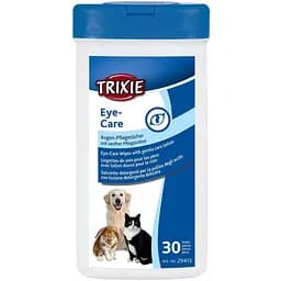 Салфетки Trixie для ухода за глазами собак и кошек, 30 шт.