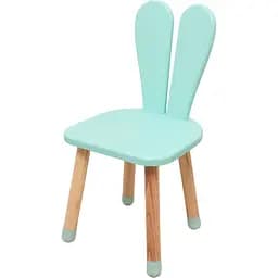 Детский стульчик Bambi Зайчонок бирюзовый 04-2B  