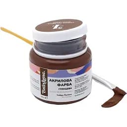 Акрилова фарба Brushme глянцева Умбра Палена AP5004 50 мл