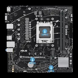 Материнська плата Asus A620M-K Prime Socket AM5 (PRIME A620M-K)