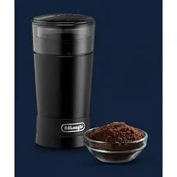 Кавомолка електрична DeLonghi KG 200 BK - мініатюра 5