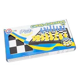 Набор настольных игр "Шахматы и шашки" ТехноК 9055 доска 28х28 см