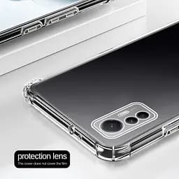 TPU чохол GETMAN Ease logo посилені кути Full Camera для Xiaomi 12 Lite Безбарвний (прозорий) - мініатюра 2