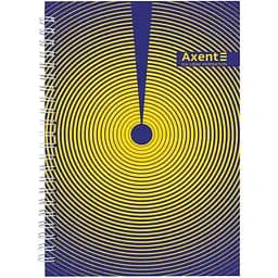 Блокнот А5 Axent №31 на спирали твердая обложка 96 листов клетка (8032-31-A)