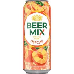 Пиво Оболонь Beermix Персик 2.5% 0.5 л ж/б