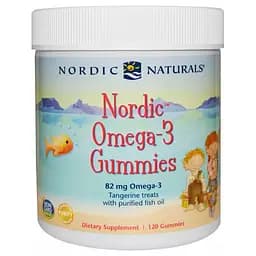 Рыбий жир Nordic Naturals Omega-3 Gummies для детей вкус мандарина 120 желе