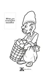Курочка Ряба. Українська народна казка з наклейками - мініатюра 2