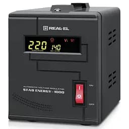 Стабілізатор Real-El STAB ENERGY-1000 (EL122400012) - мініатюра 4
