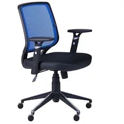 Кресло Онлайн Алюм сиденье Сетка серая/спинка Сетка лайм