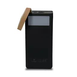 Повербанк 30000mAh Power Bank Kraft TPB-2330 Black 22.5W QC3.0 LED-ліхтар (43-00033) - мініатюра 2
