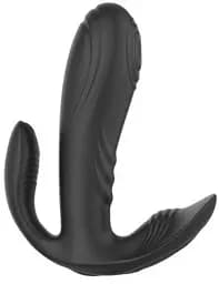 Вібратор 3 в 1 I'MCUM Dual Pleasure Чорний (IM-KGS010)