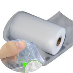 Пакеты для вакууматора рифленые в рулоне 17x500 см гофрированные для вакуумного упаковщика