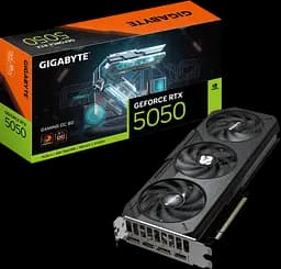 Відеокарта GeForce RTX 5050 8GB Gigabyte Gaming OC (GV-N5050GAMING OC-8GD)