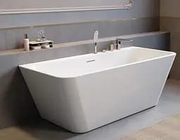 Ванна акрилова Radaway Gloria 170x75 + ніжки + сифон (WA1-54-170x075U) - мініатюра 2