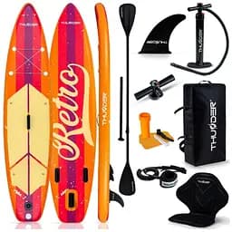 Надувная SUP доска THUNDER RETRO 320 см с веслом