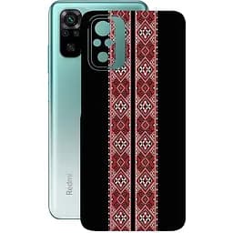 Захисна плівка StatusSKIN для Xiaomi Redmi Note 10 2021 Корпус Вініл Вишиванка 3